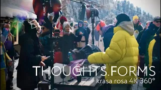 THOUGHTS.FORMS Krasa Rosa - Organic house mix 360° 4K #Music Altai, Teletsky