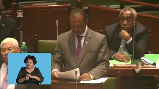 Fijian Assistant Minister for Infrastructure's response on the 2019-2020 National Budget