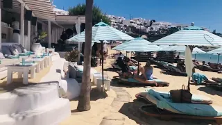 JULY 2020 - Mykonos (Greece) Paralia Psarou Beach & Nammos Mykonos