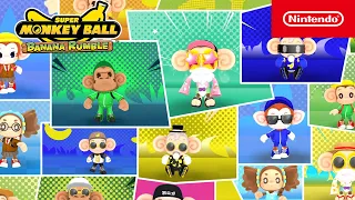 Super Monkey Ball Banana Rumble – Characters and Customization – Nintendo Switch