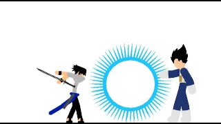 Vegeta vs Sasuke (Stick Nodes)