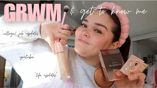 GRWM & get to know me.... i talk way too much 🎀