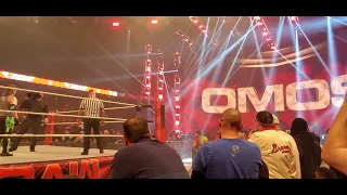 Omos Entrance Monday Night Raw January 3rd, 2022