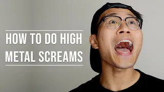 How to perform HIGH metal screams