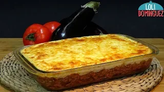 Musaka o Moussaka fácil, (Riquísima receta Griega) - Recetas paso a paso, tutorial. Loli Domínguez