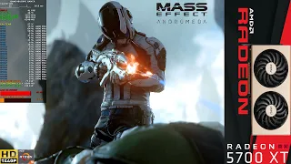 Mass Effect Andromeda Ultra Settings 1440p | RX 5700 XT | Ryzen 9 3900X 4.4Ghz