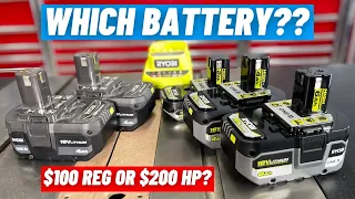 Ryobi Days Are Here!!!  ||  Are The HP Ryobi Batteries Worth Twice The Money?!?