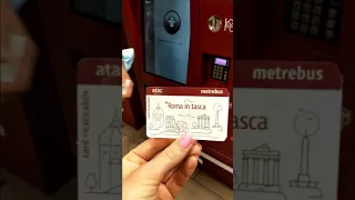 Как выглядит метро в Риме | Как купить билет на метро в Риме | Метро в Италии
