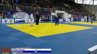 60 kg Закиров М Абуладзе Я 28 03 2016 Т1 ПЕРВЕНСТВО РОССИИ ДО 23, НАЛЬЧИК 2016