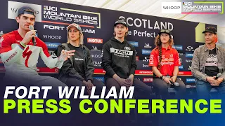 PRESS CONFERENCE | Fort William UCI Downhill World Cup