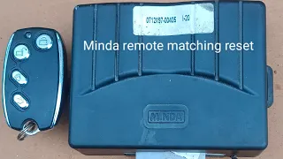 Minda remote matching reset and wiring diagram