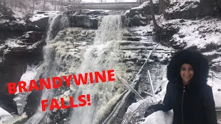 Brandywine Falls in Winter | Brandywine Gorge Trail | Cuyahoga Valley National Park, Ohio