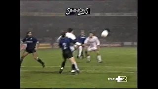 28/11/1990 Uefa Cup Round 3 1st leg KOLN v ATALANTA