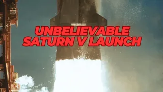 Unbelievable SATURN V Launch with Sound [HD]