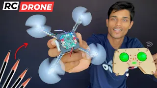 घर पर बनाओ पेंसिल से Drone 💯 Working | How To Make Drone At Home