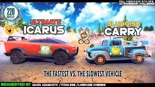 ICARUS VS CARRY Off The Road | INFINITE OTR TESLA VS VAN 2024 | Android New Gameplay Infinite