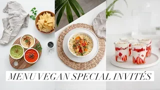 Menu Vegan Spécial Invités (Tiramisu aux Fraises & Couscous Veggie) | Alice Esmeralda