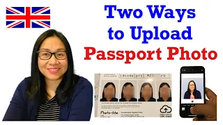 HOW TO UPLOAD PASSPORT PHOTOS ONLINE | BRITISH PASSPORT APPLICATION | 2021