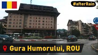 🔴 Romania • Gura Humorului 🇷🇴 【1080p HD】Driving in Gura Humorului, Suceava