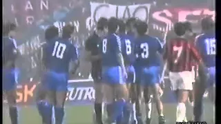 Milan - Real Madrid 2-0  Coppa dei Campioni 1989-90  Ottavi  ANDATA