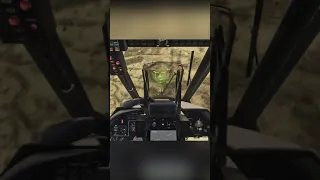 Apache Gets a Full Burst of Ka-50 Kamov power to the Face | DCS: AH-64D | Ka-50 Black Shark #Shorts