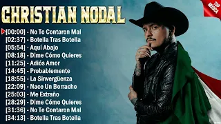 Christian Nodal Grandes Exitos - 10 Canciones Mas Escuchadas