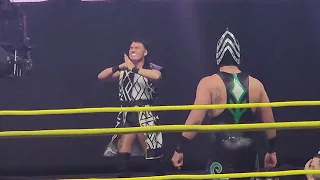 LAREDO KID & MIKE BAILEY Entrance at TNA HARD TO KILL in LAS VEGAS, NV!!