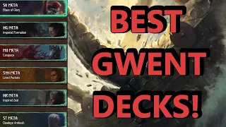 The Best Decks For Each Gwent Faction This Patch For a Pro Rank Push!