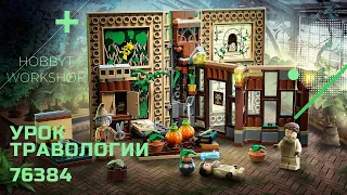 Сборка LEGO Harry Potter Урок травологии | Herbology Class 76384 build