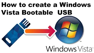 Windows Vista Create a Bootable USB Flash Drive For Windows