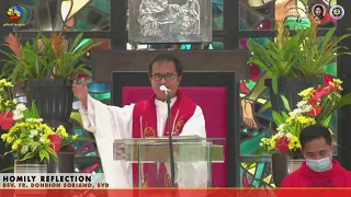 What the Holy Spirit Gives -- Homily By Fr. Dondion Soriano, SVD- May 23 2021  Pentecost Sunday