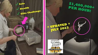 *July 2023* CAYO PERICO Heist FASTEST ROUTE! GTA Online Tutorial - Solo, Stealth, Elite Challenge