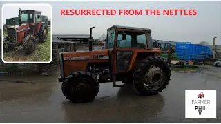 RESURRECTING THE 590 -- MASSEY FERGUSON 590 4WD -- VINTAGE THURSDAY