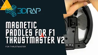 Magnetic Paddles for F1 Wheel AddOn Thrustmaster (V2)