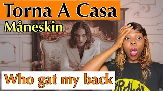 MÅNESKIN - Torna a Casa (lyrics/English) Reaction