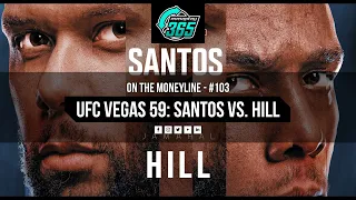 UFC Vegas 59 - Thiago Santos vs. Jamahal Hill - Breakdowns, Odds & Predictions