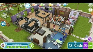 Sims FreePlay. Новый дом. Как удалить комнату?!