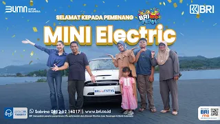 BRImo bareng Mikha Tambayong jalan-jalan ke Sumenep buat anter Mobil Mini Electric dari BRImo FSTVL!