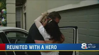 Tampa woman meets North Carolina man who saved her life