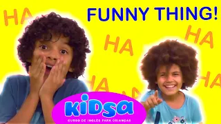 Funny Thing | Kids Songs | Kidsa English