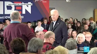 "You're a damn liar": Biden lashes out at audience member at campaign event