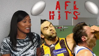 Clueless American Sports Fan Reacts to Australian Football Biggest Hits