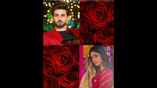 Sehar khan and Ali ansari❤ drama rang mehal beautiful pics😍.... // rang mehal ost what's app status