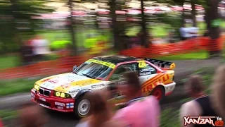 Most insane BMW M3 Rally Car in the middle of city Jyväskylä