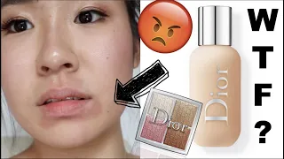 Dior Backstage Foundation// Glow Face Palette| Honest Review!!!!