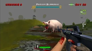 Blood and Bacon - SP Gameplay Day 11- Day 20 Boss! PRINCESS BLUBBERGUT