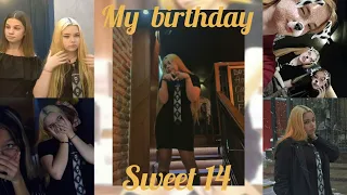 Vlog: My birthday//sweet 14// мой день рождения//