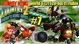 Donkey Kong Country 2 (Co-op) #7 Corridas velozes e lutas ferozes