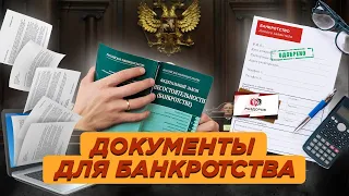 Какие документы нужны для процедуры банкротства?