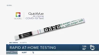 Rapid at-home testing for COVID-19